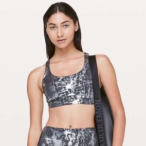 Metallic Lululemon Energy Bra *Shine*